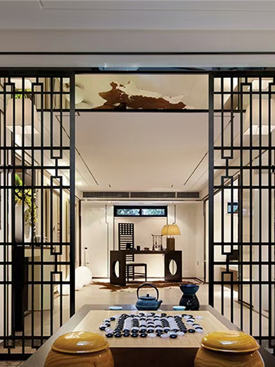 不銹鋼網(wǎng)格屏風(fēng)